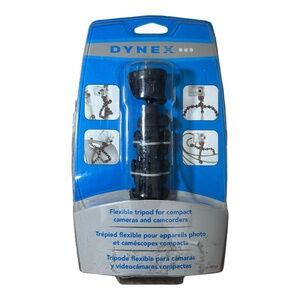 Dynex DX-TRPPFLX Flexible Tripod for Compact Cameras and Camcorders